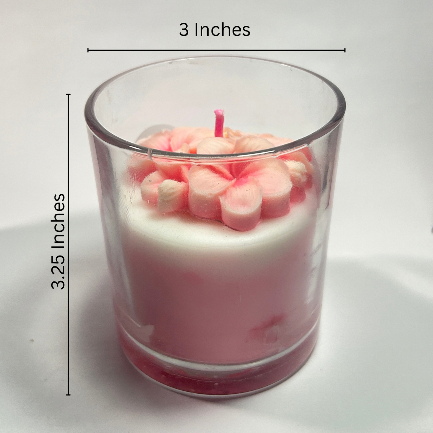 Plumeria Jar Scented Candle - 72 Hours Burn Time