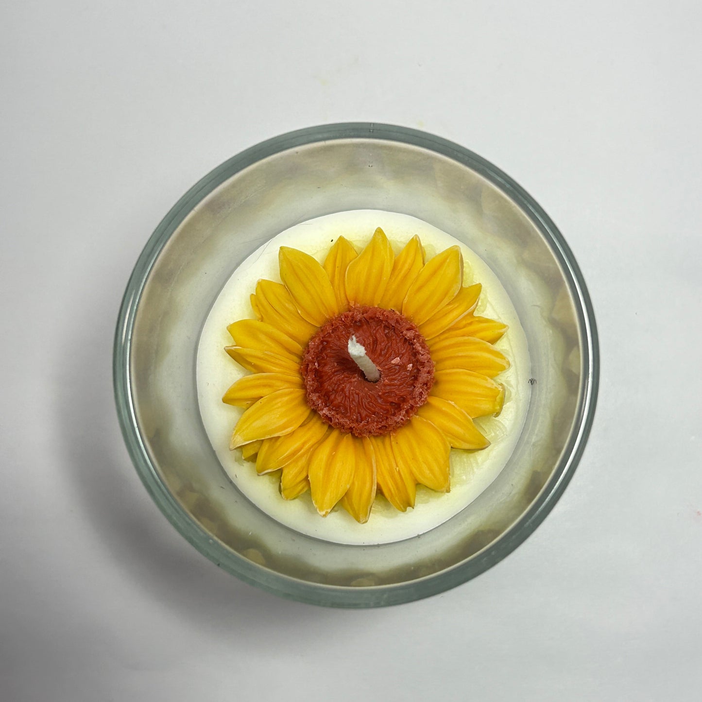 Sunflower Jar Scented Candle - 72 Hours Burn Time