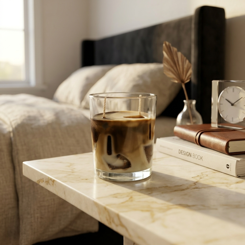 Latte Scented Candle - 72 Hours Burn Time