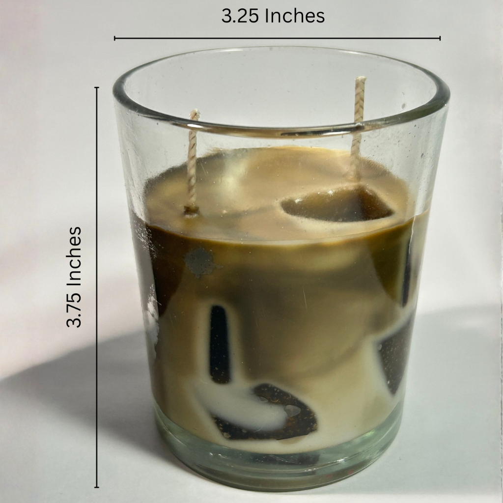 Latte Scented Candle - 72 Hours Burn Time